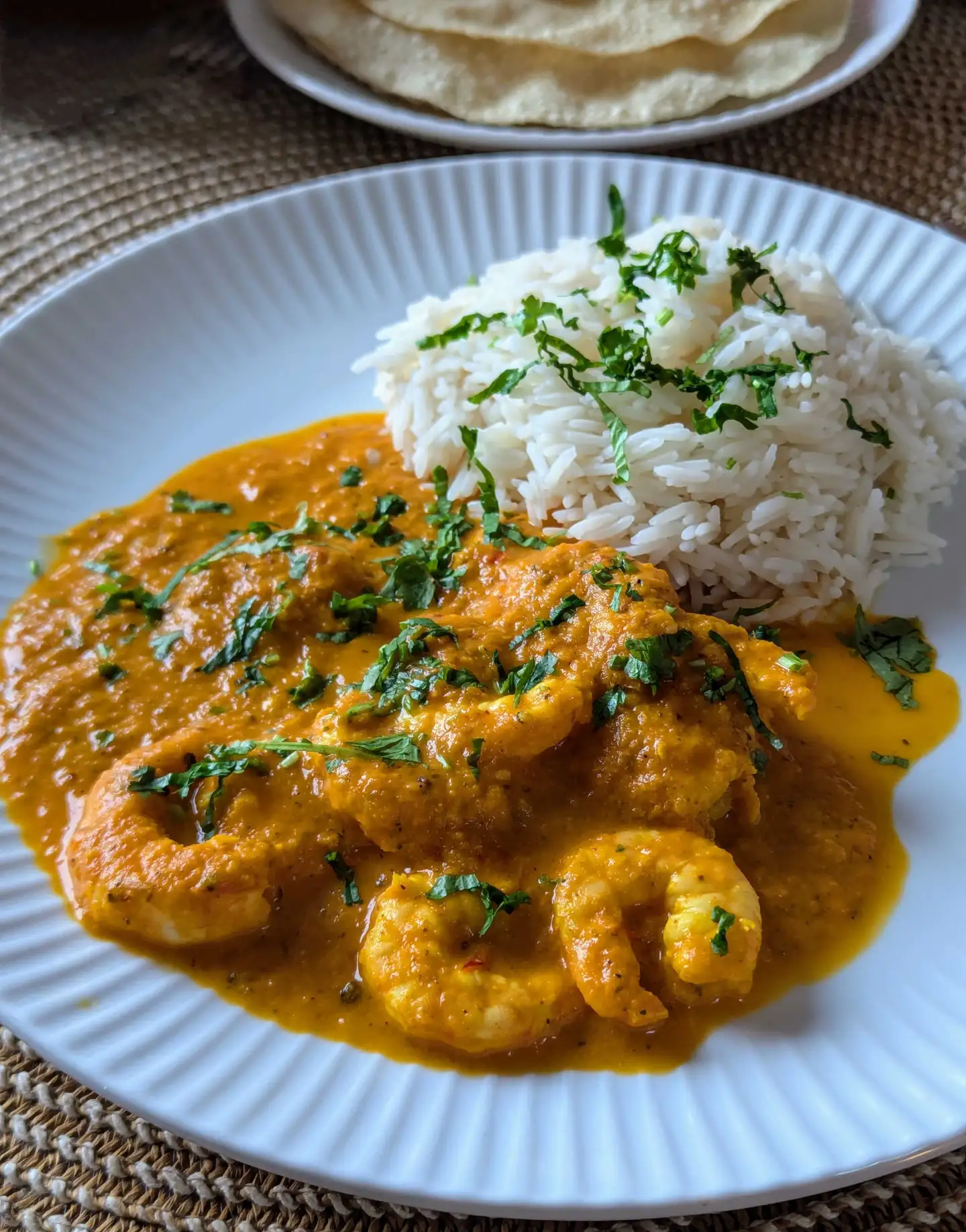 Srilankan prawn curry