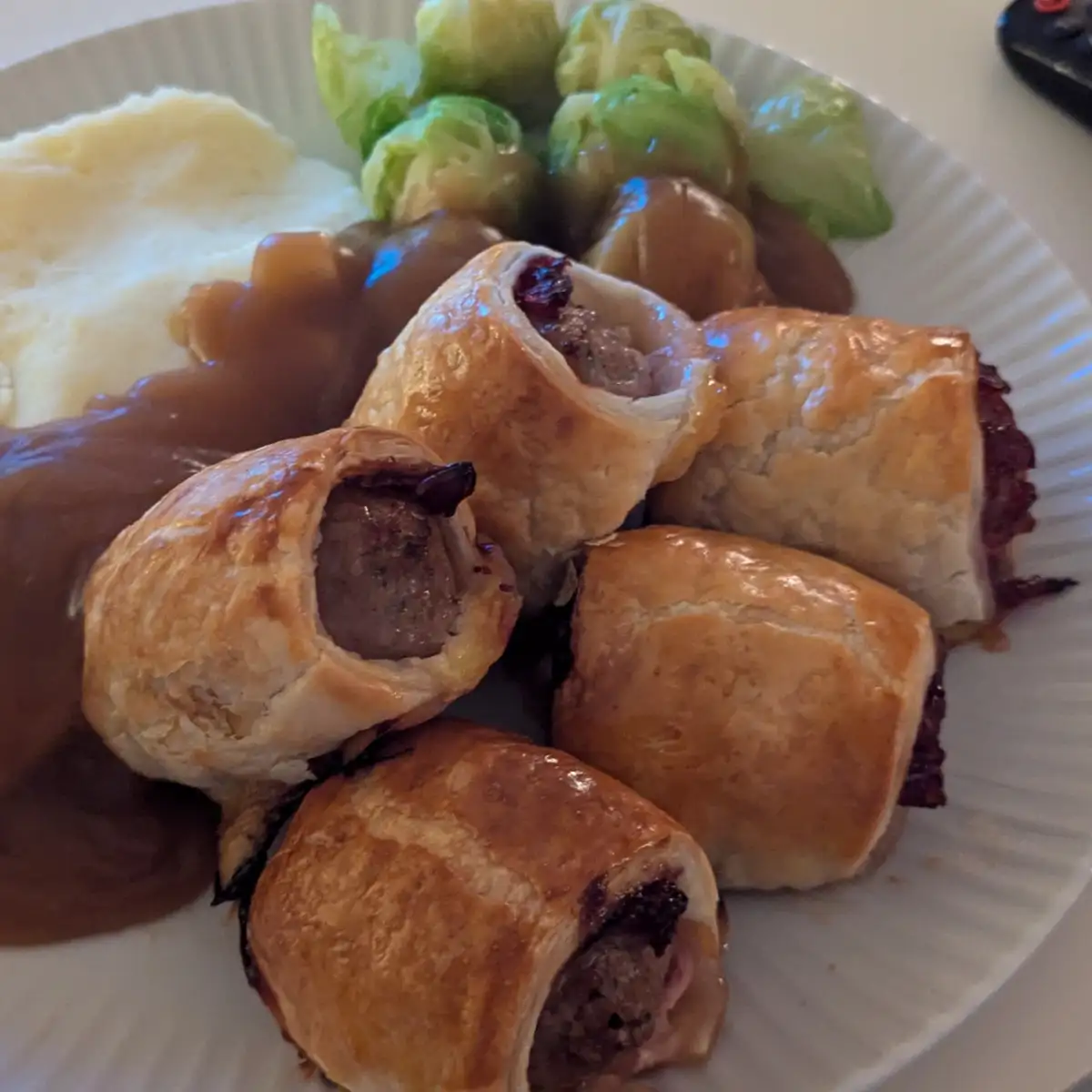 Pigs in blankets sausage rolls